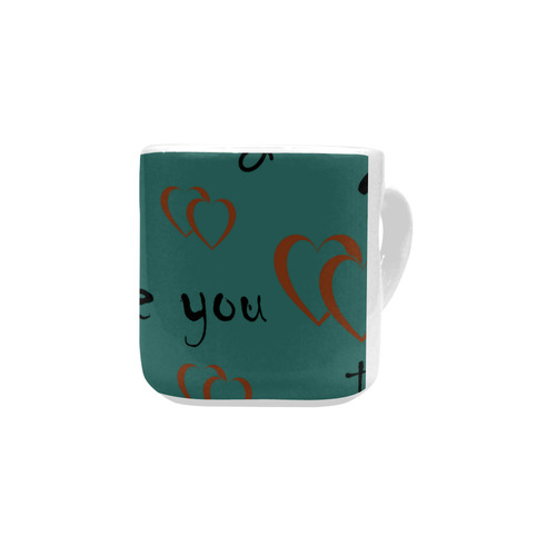 Love You by Artdream Heart-shaped Mug(10.3OZ)