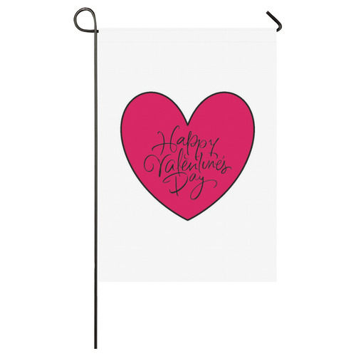 Happy Valentine by Artdream Garden Flag 28''x40'' （Without Flagpole）