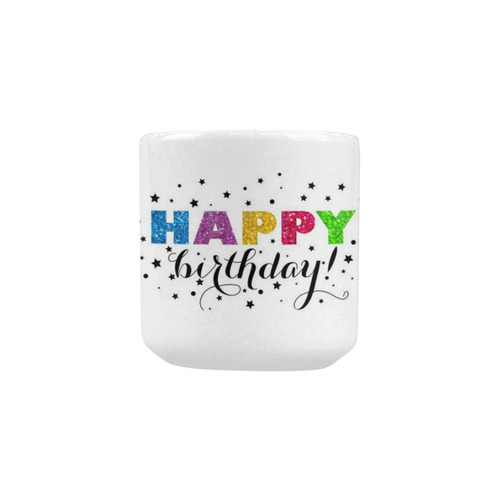 Happy Birthday by Artdream Heart-shaped Mug(10.3OZ)