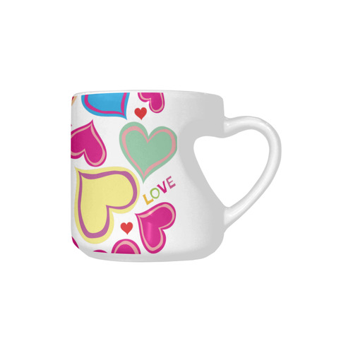 Hearts Love by Artdream Heart-shaped Mug(10.3OZ)