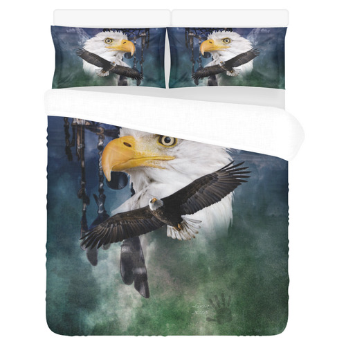 Shaman Eagle Spirit 3-Piece Bedding Set