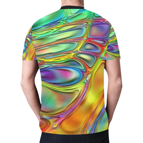 energy liquids 2 by JamColors New All Over Print T-shirt for Men (Model T45)