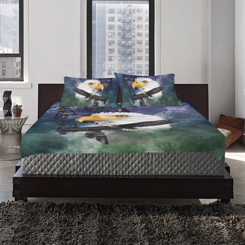 Shaman Eagle Spirit 3-Piece Bedding Set