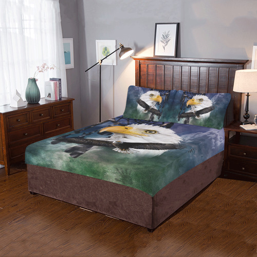 Shaman Eagle Spirit 3-Piece Bedding Set