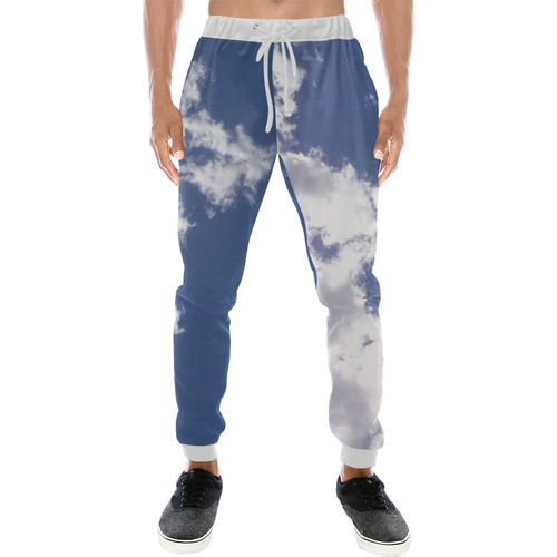 Cloud Fire Men's All Over Print Sweatpants (Model L11)