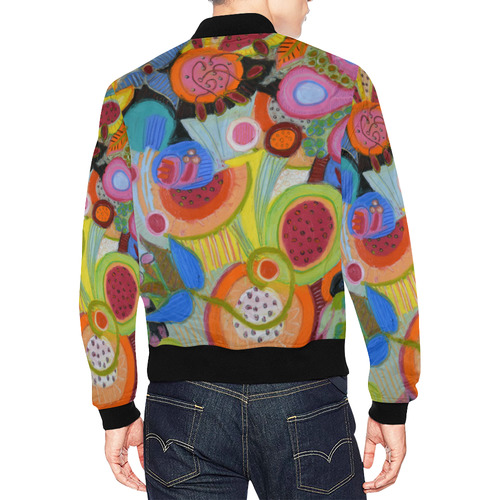 The Good Life All Over Print Bomber Jacket for Men (Model H19)