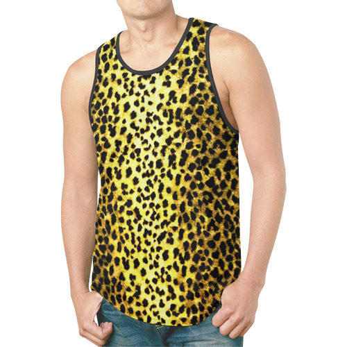 LEOPARD New All Over Print Tank Top for Men (Model T46)