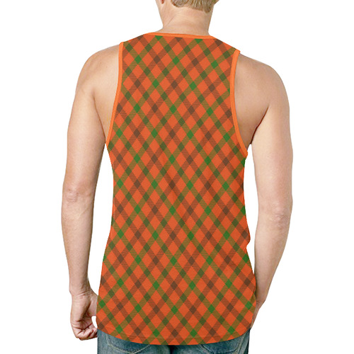 Tami plaid hunting tartan New All Over Print Tank Top for Men (Model T46)