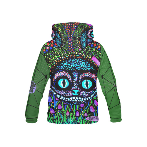 Grisekatzen Kinder Hoodie - Psy ArT GekLecksE All Over Print Hoodie for Kid (USA Size) (Model H13)