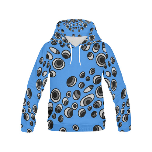 Eye see a Mess All Over Print Hoodie for Men/Large Size (USA Size) (Model H13)