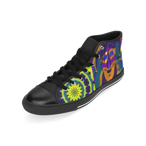 MARDI ARTY Men’s Classic High Top Canvas Shoes /Large Size (Model 017)