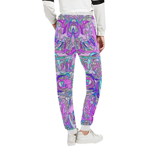 abstract joy 6 by JamColors Unisex All Over Print Sweatpants (Model L11)