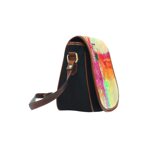 Groove Saddle Bag/Small (Model 1649)(Flap Customization)