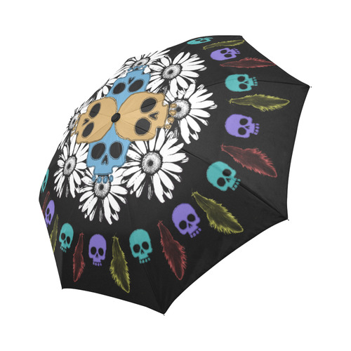 Picking Daisies Auto-Foldable Umbrella (Model U04)