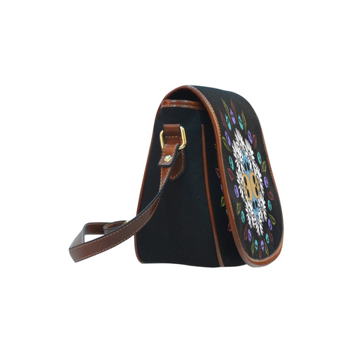 Picking Daisies Saddle Bag/Large (Model 1649)