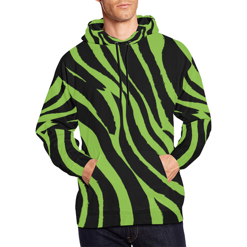 Colorful Animal Skin All Over Print Hoodie for Men/Large Size (USA Size) (Model H13)