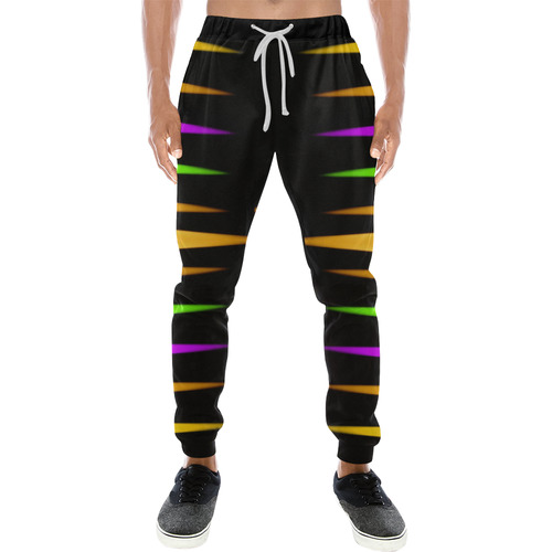 Fireworks and calming down Men's All Over Print Sweatpants (Model L11)