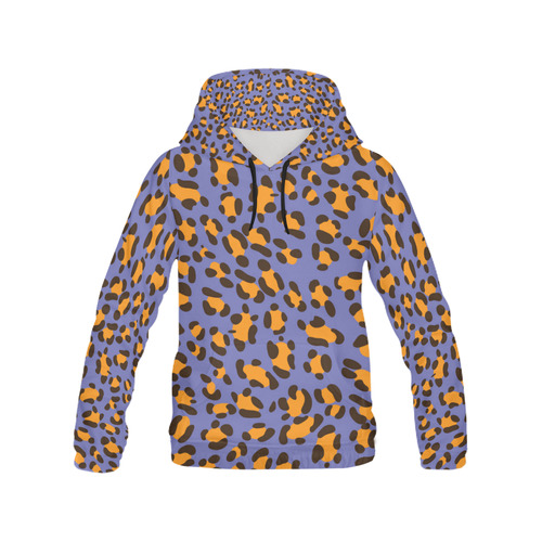 Colorful Animal Skin All Over Print Hoodie for Men/Large Size (USA Size) (Model H13)