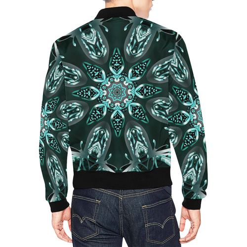 Deep Water Star Jacket All Over Print Bomber Jacket for Men (Model H19)