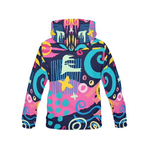 Trendy Abstract Art Pattern All Over Print Hoodie for Men/Large Size (USA Size) (Model H13)