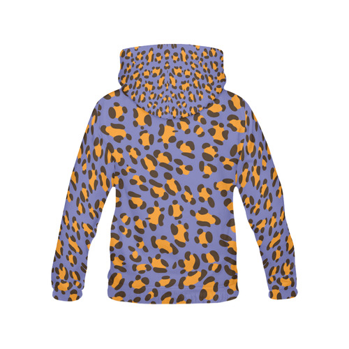 Colorful Animal Skin All Over Print Hoodie for Men/Large Size (USA Size) (Model H13)