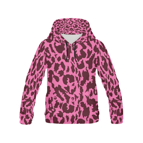 Colorful Animal Skin All Over Print Hoodie for Men/Large Size (USA Size) (Model H13)