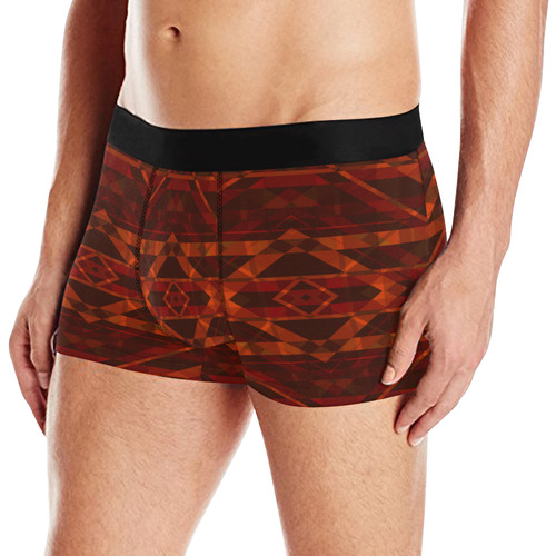 Sci Fi  Horror Geometric design Men's All Over Print Boxer Briefs (Model L10)