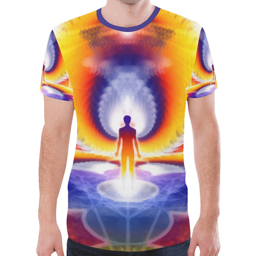 COSMIC SPIRAL 38 Tshirt New All Over Print T-shirt for Men (Model T45)