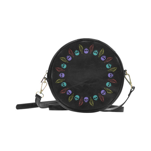 Skull Ring Round Sling Bag (Model 1647)