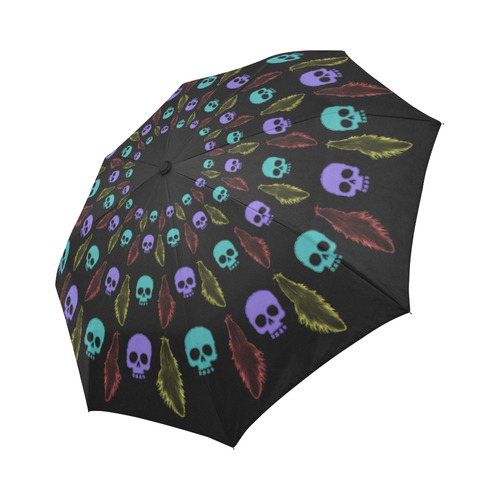 Skull Dance Auto-Foldable Umbrella (Model U04)