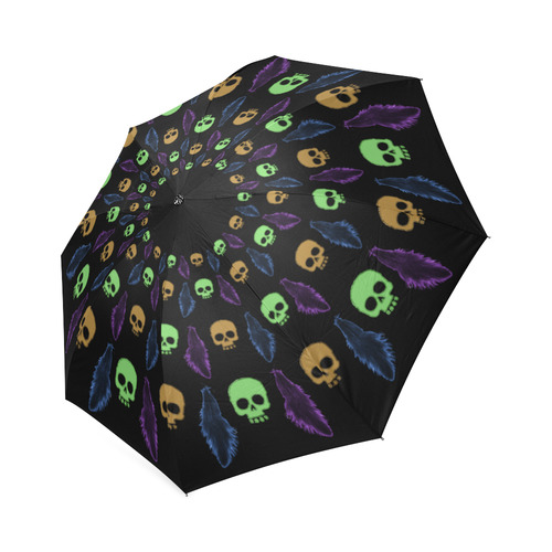 Skull Dance 2 Foldable Umbrella (Model U01)