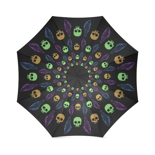 Skull Dance 2 Foldable Umbrella (Model U01)