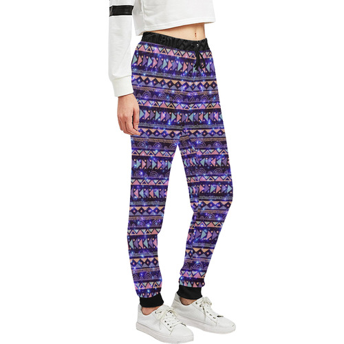 Traditional Ethno Culture Galaxy Pattern Unisex All Over Print Sweatpants (Model L11)