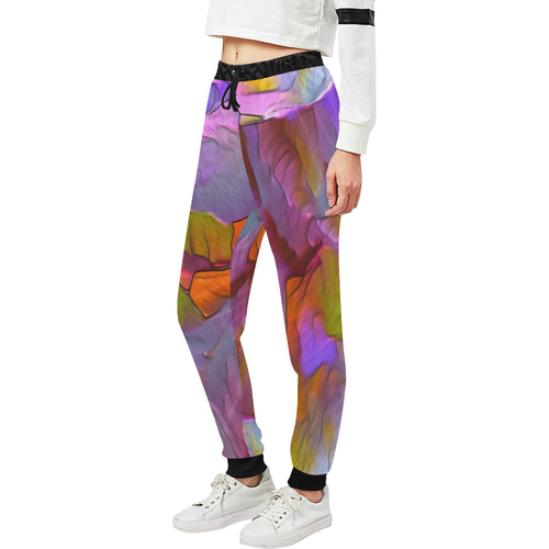Colorfully Landscape Aerial View Unisex All Over Print Sweatpants (Model L11)