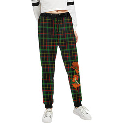 Poppy Elve On Tartan Unisex All Over Print Sweatpants (Model L11)