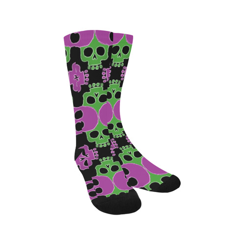 Skull Jigsaw GP Trouser Socks