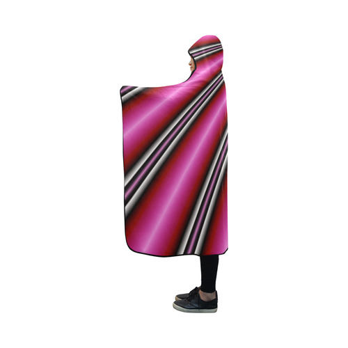 Laserbeam by Martina Webster Hooded Blanket 50''x40''