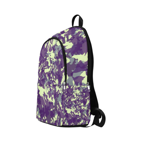 Crazy Camouflage Pattern Fabric Backpack for Adult (Model 1659)