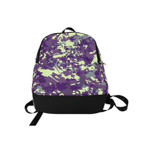Crazy Camouflage Pattern Fabric Backpack for Adult (Model 1659)