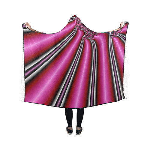 Laserbeam by Martina Webster Hooded Blanket 50''x40''