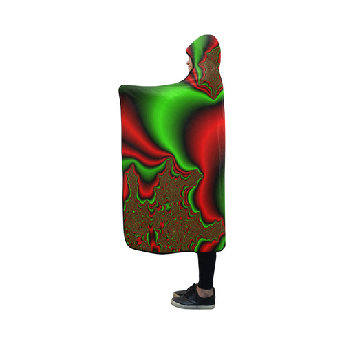 Tubular by Martina Webster Hooded Blanket 50''x40''