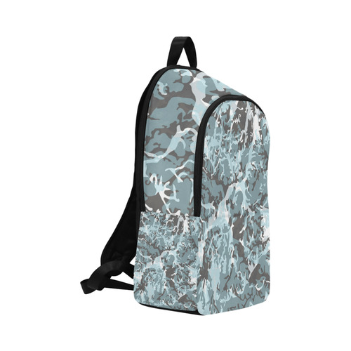 Crazy Camouflage Pattern Fabric Backpack for Adult (Model 1659)