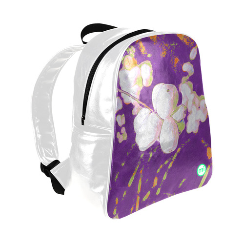 Snowberries. Inspired by the Magic Island of Gotland. Multi-Pockets Backpack (Model 1636)