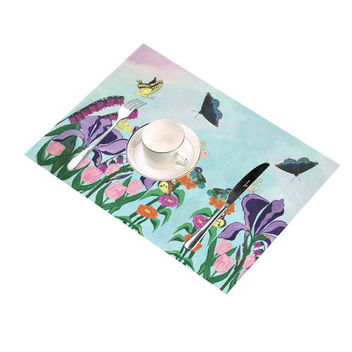 Garden of Heavenly Delights 14 x 19 Placemat Placemat 14’’ x 19’’