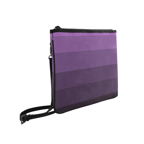Dark Lavender Dreams Slim Clutch Bag (Model 1668)