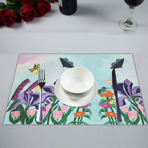 Garden of Heavenly Delights 14 x 19 Placemat Placemat 14’’ x 19’’