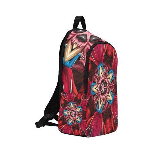 Hell Gate Demon Flower Fabric Backpack for Adult (Model 1659)
