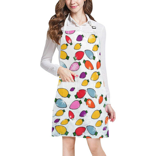Bulb Popart by Nico Bielow All Over Print Apron