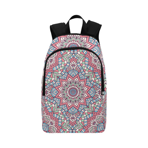 Colorful Indian Ornamental Mandala Fabric Backpack for Adult (Model 1659)