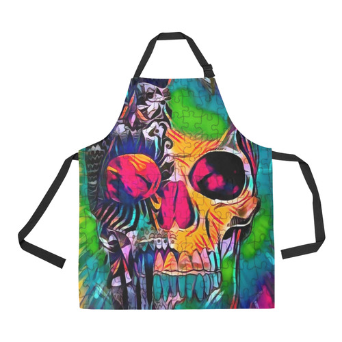 Skull by Popart Lover All Over Print Apron